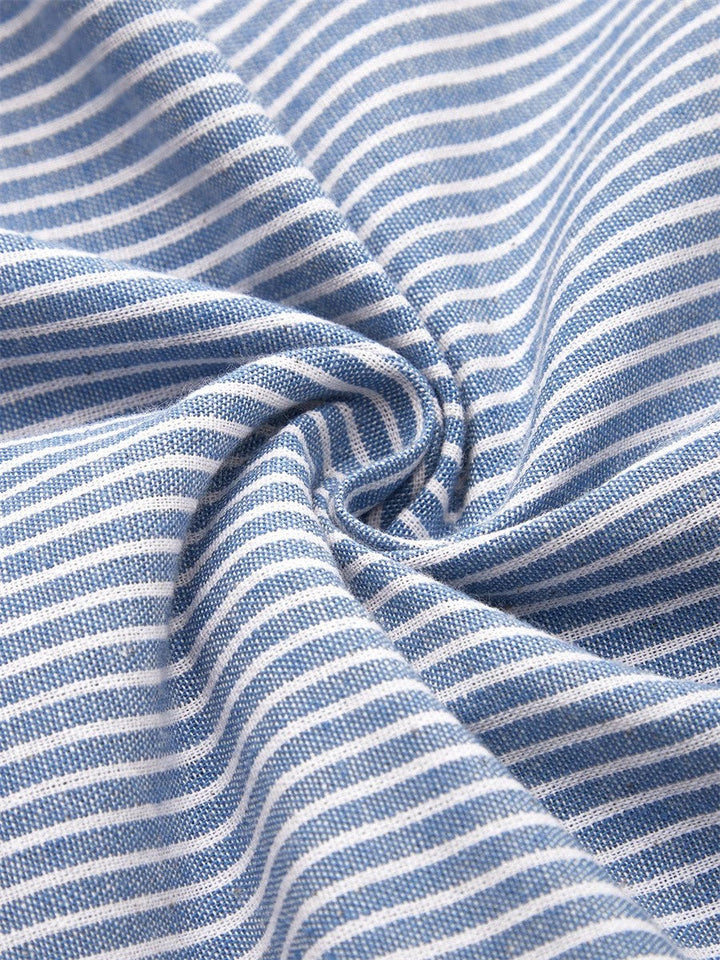 Abigail | Striped Midi Dress