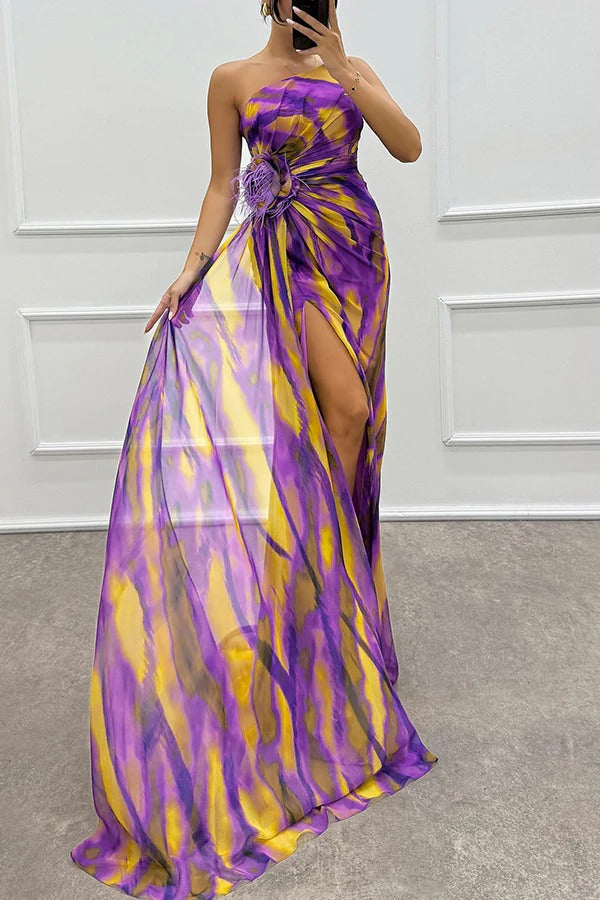 LINA | COLORFUL MAXI DRESS