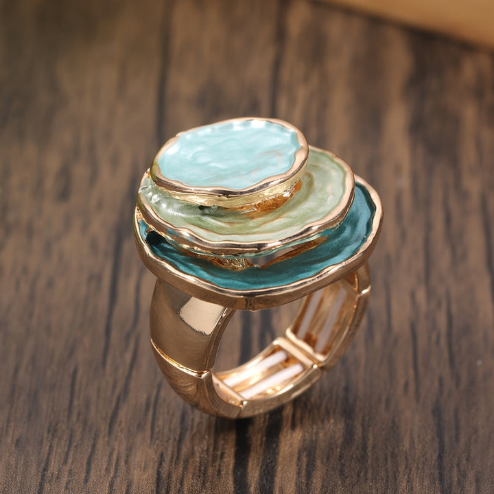 SHERYL | STYLISH TRIPLE-LAYER BOHO RING