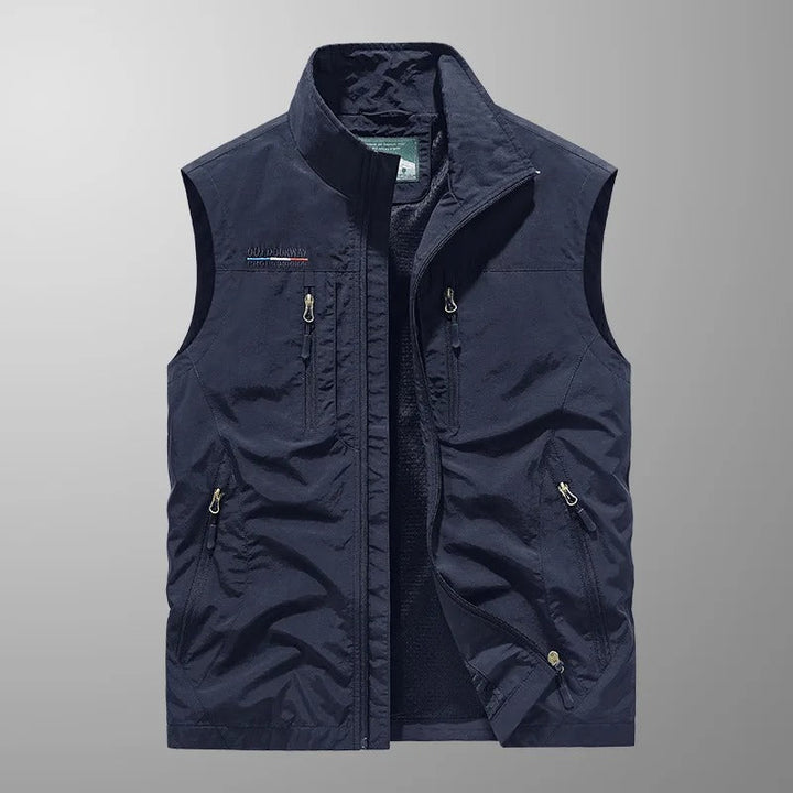 TOPHER | MULTI-POCKKET SLEEVELESS VEST