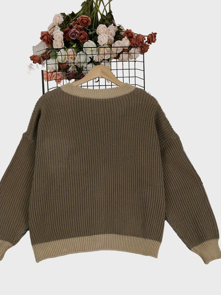 Evangeline | Knit Pocket Cardigan