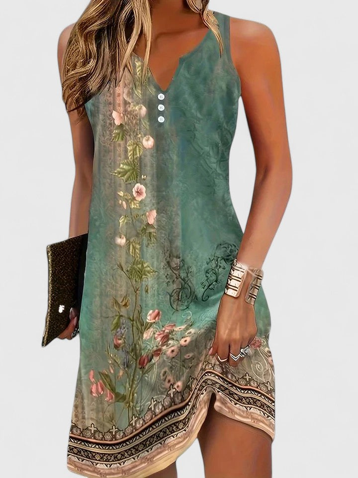 Gela | Stylish Sleeveless Mini Dress