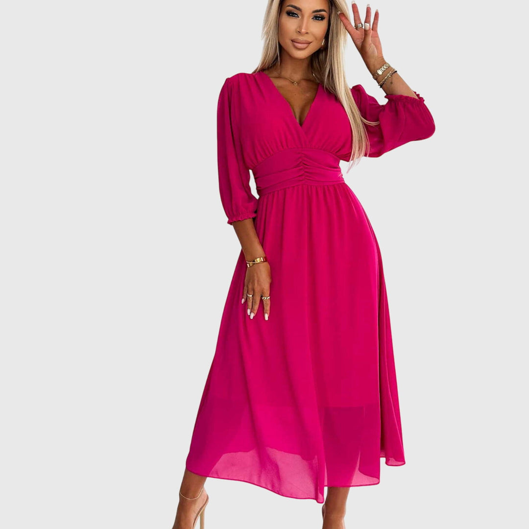 Ivy | Lightweight Silky Chiffon Dress