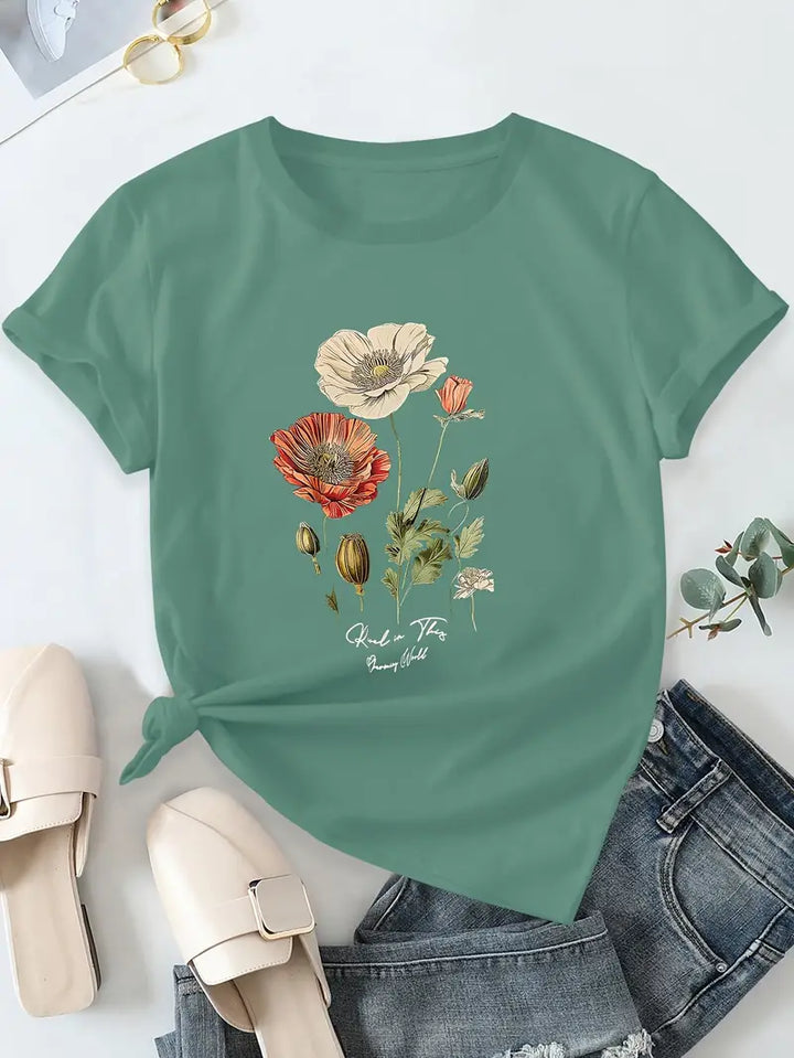 YVETTE | CASUAL FLORAL SHIRT