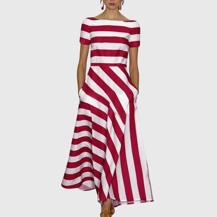 Caroline | Striped Dress