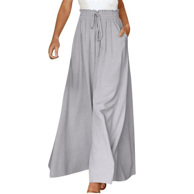 LAURA | FLOWY WIDE-LEG PANTS