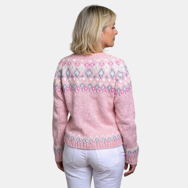 Clarissa | Pink Comfort Cardigan