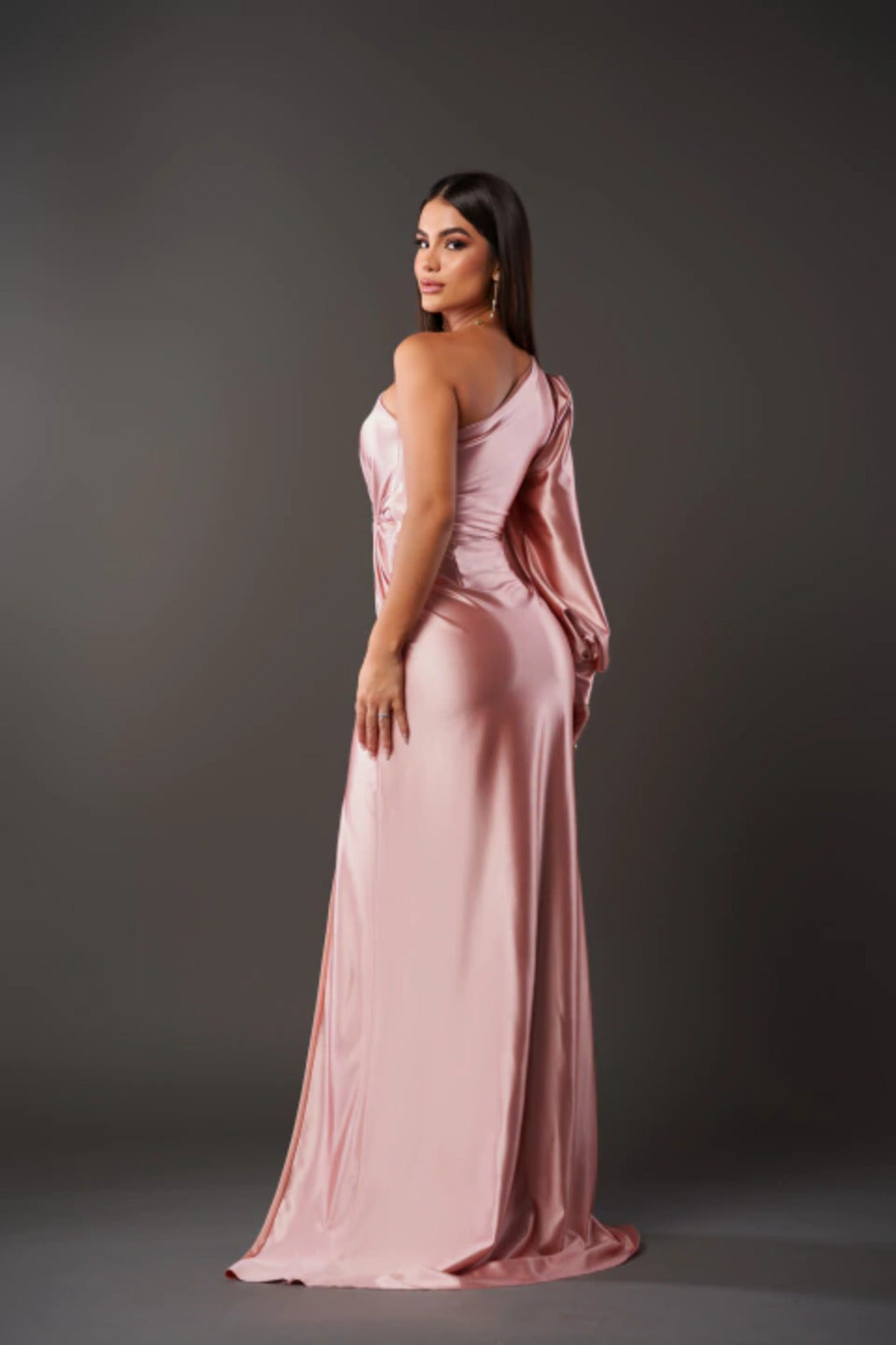 MARGA | ONE SHOULDER MAXI DRESS