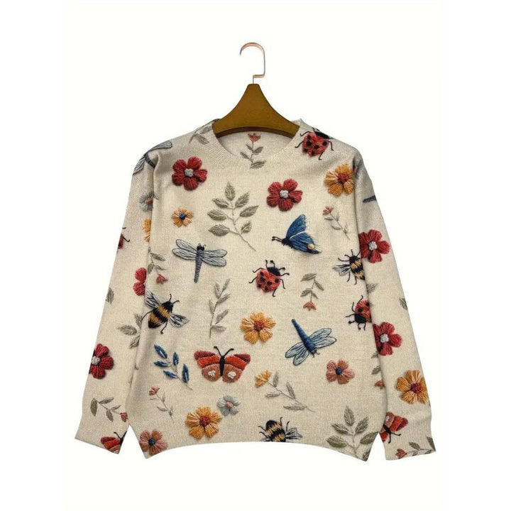 Sara - Casual Floral Long Sleeve