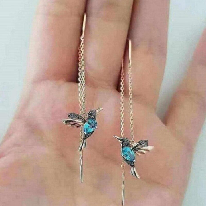 Sharine™ - Elegant Hummingbird Earrings