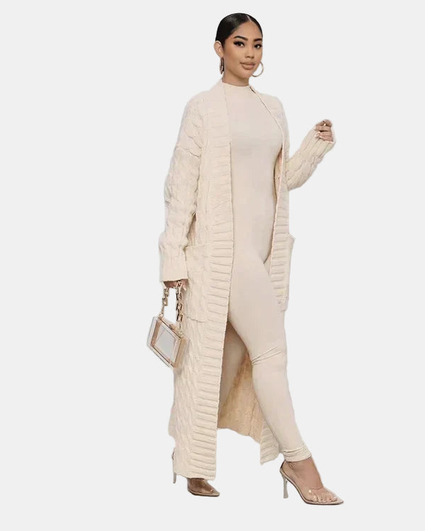 Sienna | V-Neck Long Casual Cardigan