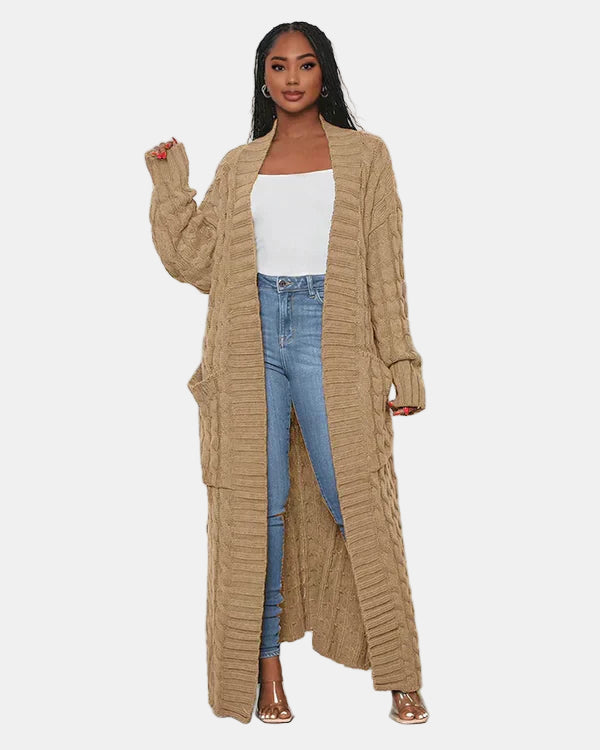 Sienna | V-Neck Long Casual Cardigan