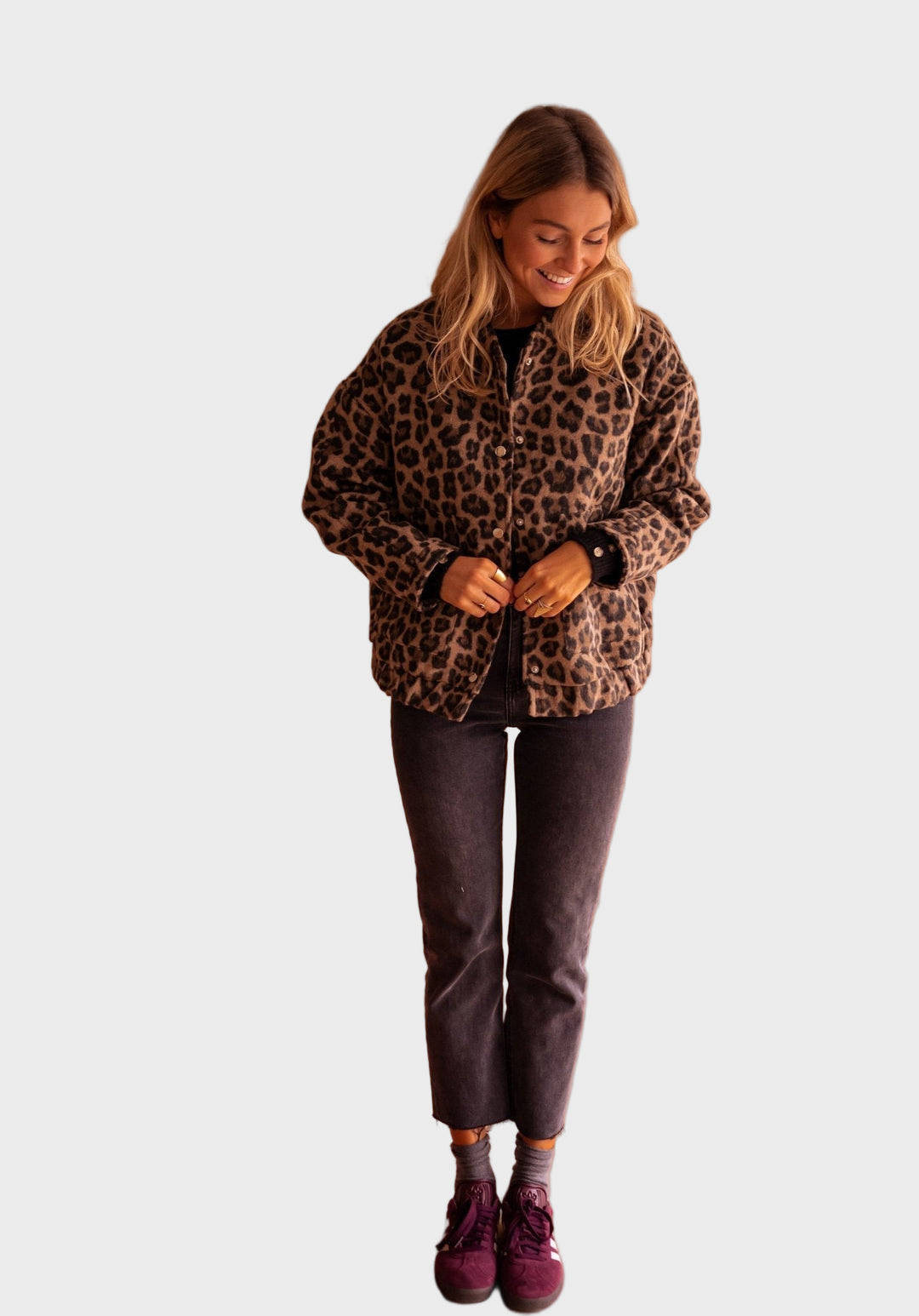 Aria | Trendy Leopard Jacket