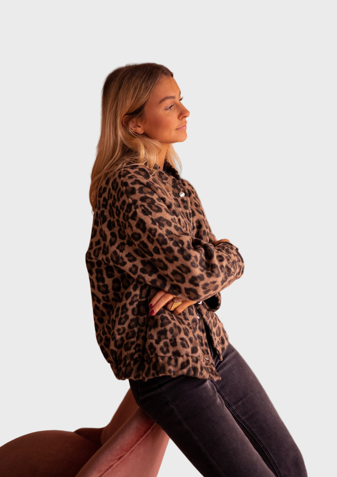 Aria | Trendy Leopard Jacket