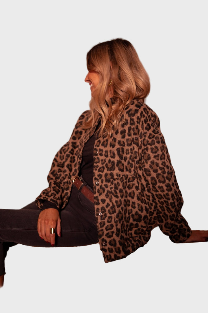 Aria | Trendy Leopard Jacket