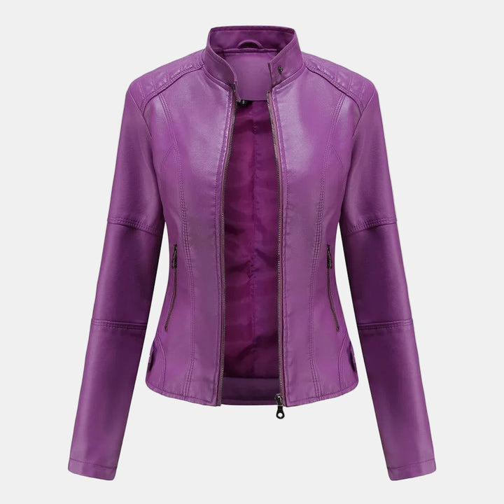 Victoria | Trendy Leather Jacket