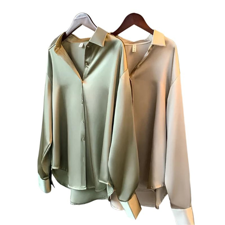 JENNIE | ELEGANT SATIN SHIRT