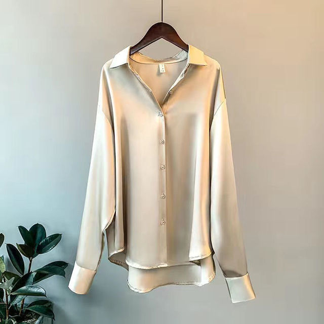 JENNIE | ELEGANT SATIN SHIRT