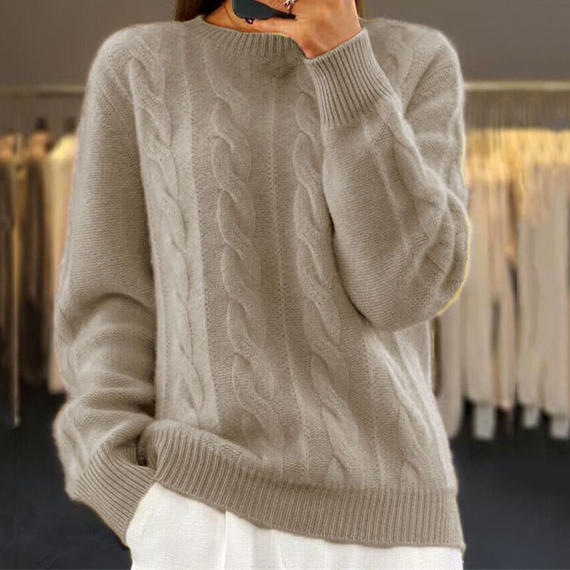 Evie | Soft Cable Sweater