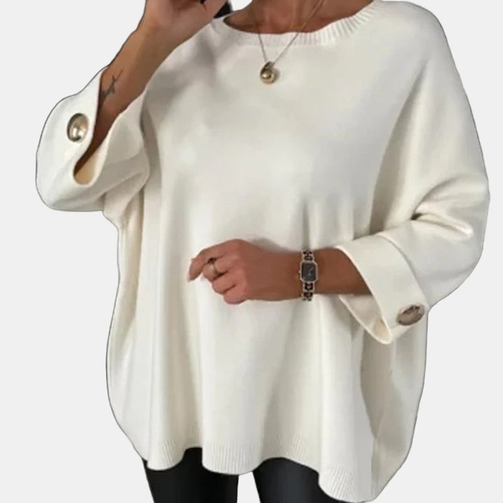 Elsinara | Long Sleeve Button Top