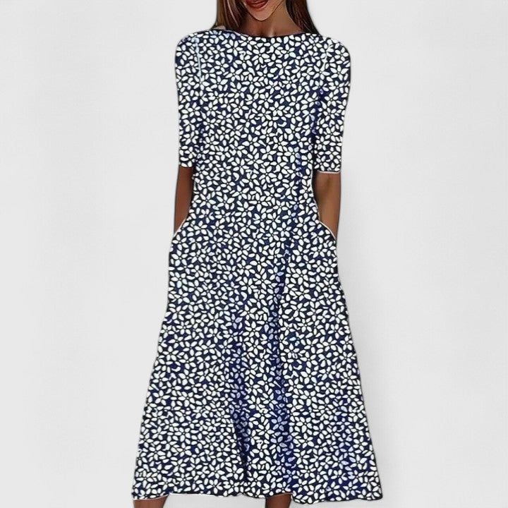 Mirabelle | Floral Midi Dress